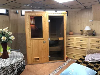 Cama o camas de una habitación en Casa de Sueño en la Playa