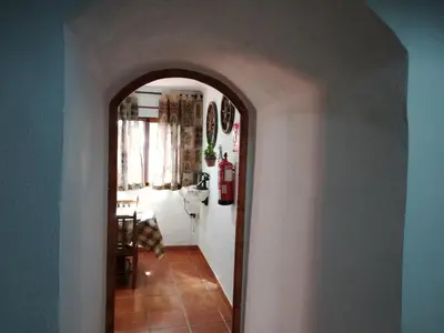Cama o camas de una habitación en Cueva Tradicional El capricho