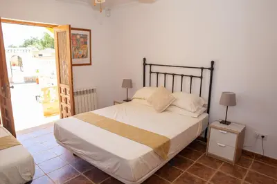 Cama o camas de una habitación en Villa Mariana