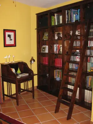 Biblioteca en el bed & breakfast