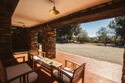 Zona de estar de Alojamientos Rurales los Albardinales