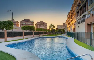 Piscina en o cerca de Apartamento 90 m2 en la mejor zona de Roquetas