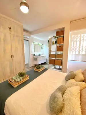 Cama o camas de una habitación en Céntrico ,Moderno y confortable Apartament