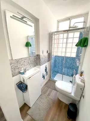 Un baño de Céntrico ,Moderno y confortable Apartament