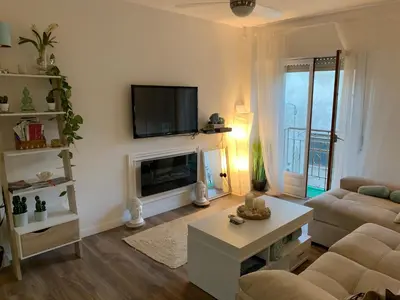 Una televisión o centro de entretenimiento en Céntrico ,Moderno y confortable Apartament
