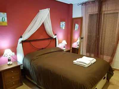 Cama o camas de una habitación en Al Andalus Thalassa III VERARENTAL-COM