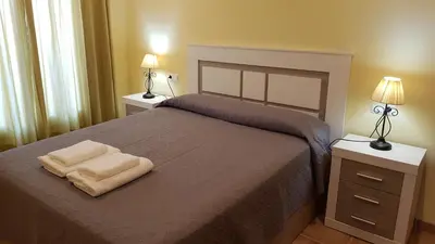 Cama o camas de una habitación en Al Andalus Thalassa III VERARENTAL-COM