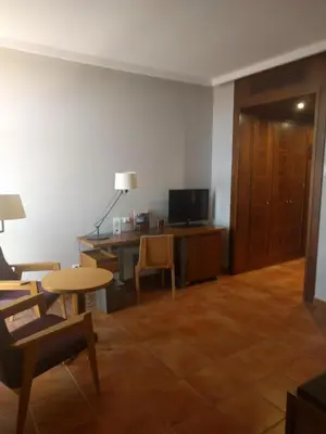 Una televisión o centro de entretenimiento en Parador de Lorca
