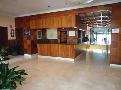 El vestíbulo o zona de recepción de Hotel las Conchas