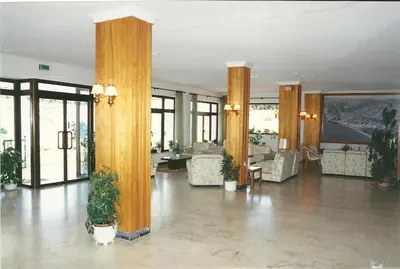 Zona de estar de Hotel las Conchas