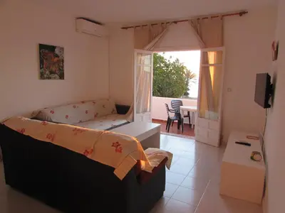 Cama o camas de una habitación en MOJACAR HOME AND BEACH