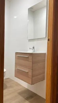 Un baño de Casa con encanto en Calabardina, cerca de la playa