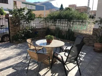 Un balcón o terraza de Casa con encanto en Calabardina, cerca de la playa