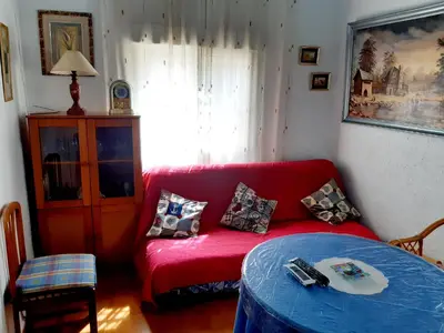 Zona de estar de La casita de la vito