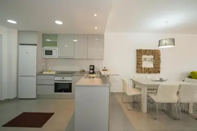 Una cocina o zona de cocina en Apartment Cerezas
