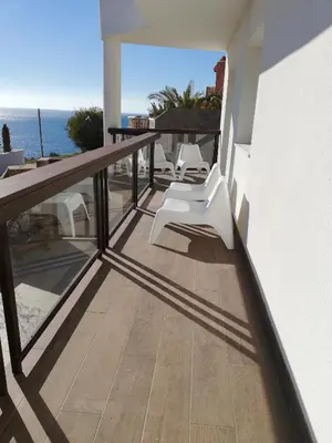 Un balcón o terraza de EL FARO DE LOS GENOVESES