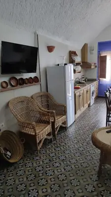 Una cocina o zona de cocina en Cuevas Cortijo Gachas