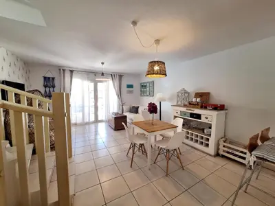 Una cocina o zona de cocina en Las Casitas de la Playa