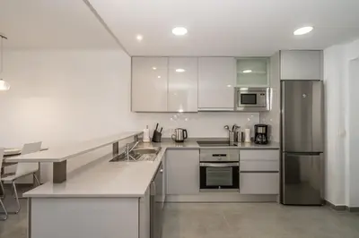 Una cocina o zona de cocina en Apartment Aguacate