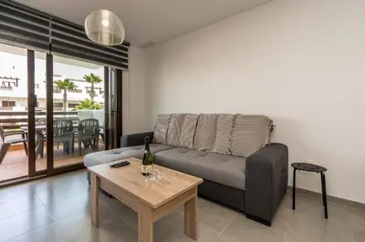 Zona de estar de Apartment Aguacate