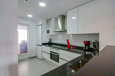 Una cocina o zona de cocina en Mora