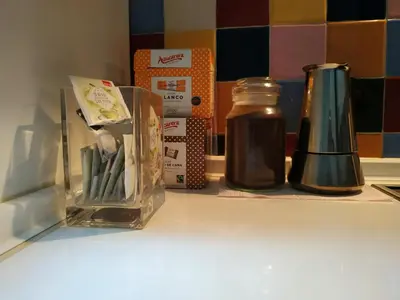 Una cocina o zona de cocina en Abá apartamento