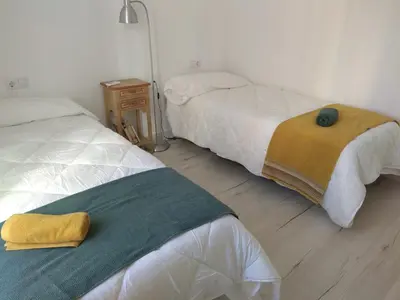 Cama o camas de una habitación en Abá apartamento