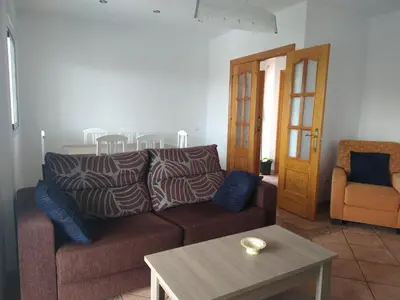 Zona de estar de Chalet con piscina en Níjar
