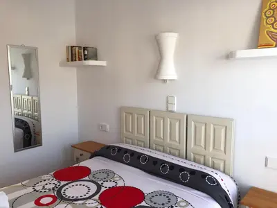Cama o camas de una habitación en EL DUENDE