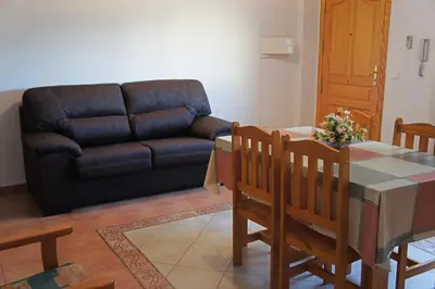 Zona de estar de APARTAMENTOS ALBANTA
