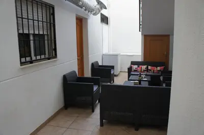 Zona de estar de APARTAMENTOS ALBANTA