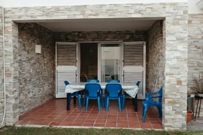 Un patio o zona al aire libre en Casa Chafarinas