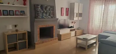 Zona de estar de Casa Chafarinas
