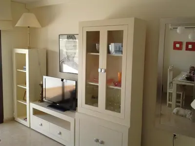 Cama o camas de una habitación en Frente al Mediterráneo en Carboneras