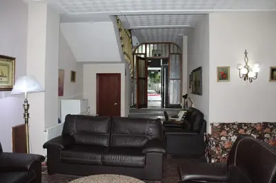 Zona de estar de Pension Americano