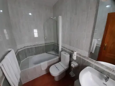 Un baño de Hostal Costa Rica