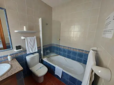Un baño de Hostal Costa Rica