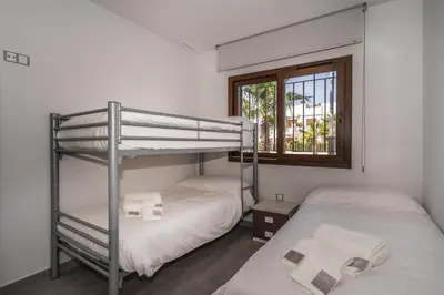 Cama o camas de una habitación en Cala