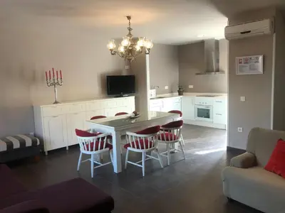 Una cocina o zona de cocina en Fercamar Costacabana