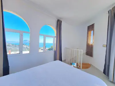 Cama o camas de una habitación en Catalejo1 un dormitorio