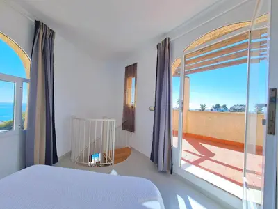 Cama o camas de una habitación en Catalejo1 un dormitorio