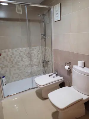 Un baño de Apartamento Playa Salinas Roquetas de Mar