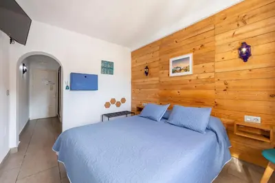 Cama o camas de una habitación en Boutique Hotel El Olivar