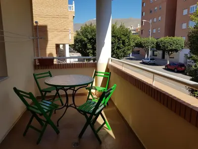 Un balcón o terraza de Apartamento Aguadulce Moreno