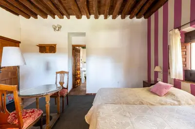 Cama o camas de una habitación en Almazara de Paulenca