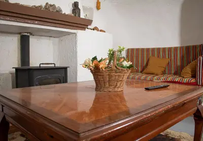 Zona de estar de Cueva Navarro