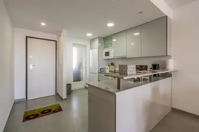 Una cocina o zona de cocina en Sal