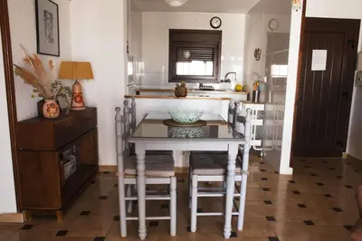 Plano de Casa Indalina apartamento con parking privado incluido
