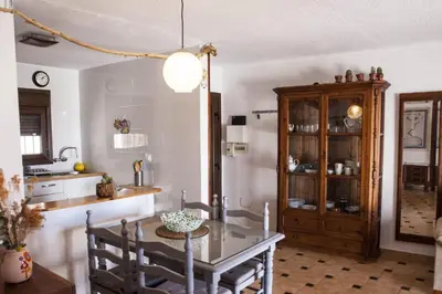 Plano de Casa Indalina apartamento con parking privado incluido