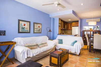 Cama o camas de una habitación en Apartamento EL CABO V
